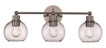 Trans Globe 22223 BN - 3LT VANITY BAILEY CL-BN